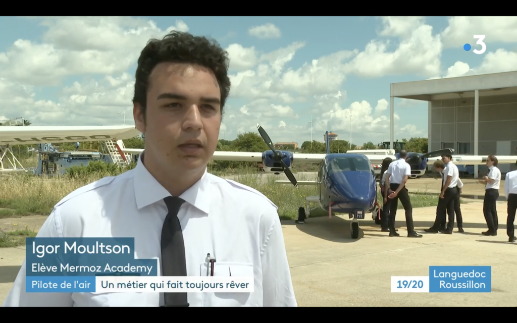 Mermoz Academy sur France 3