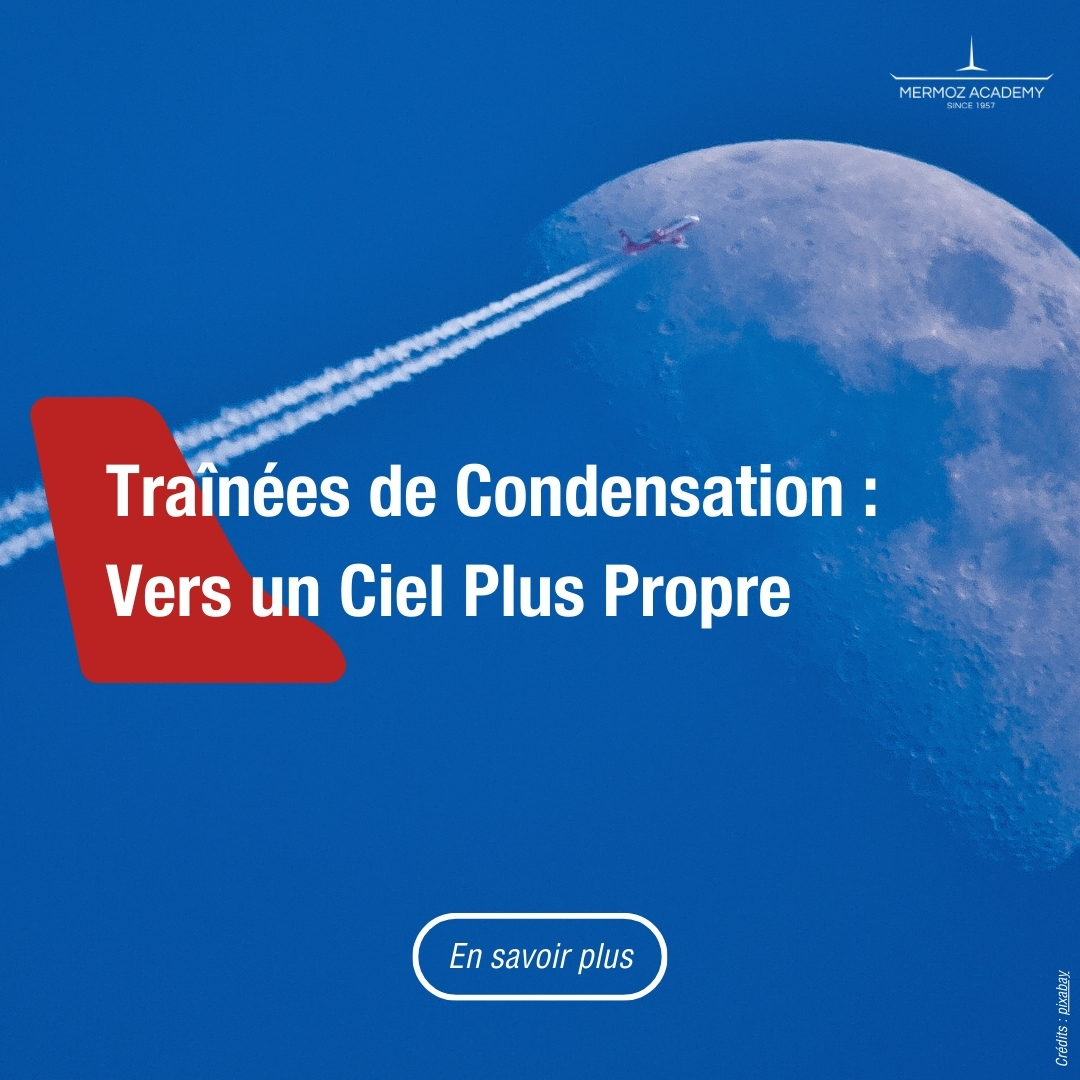 Les traînées de condensation en aviation